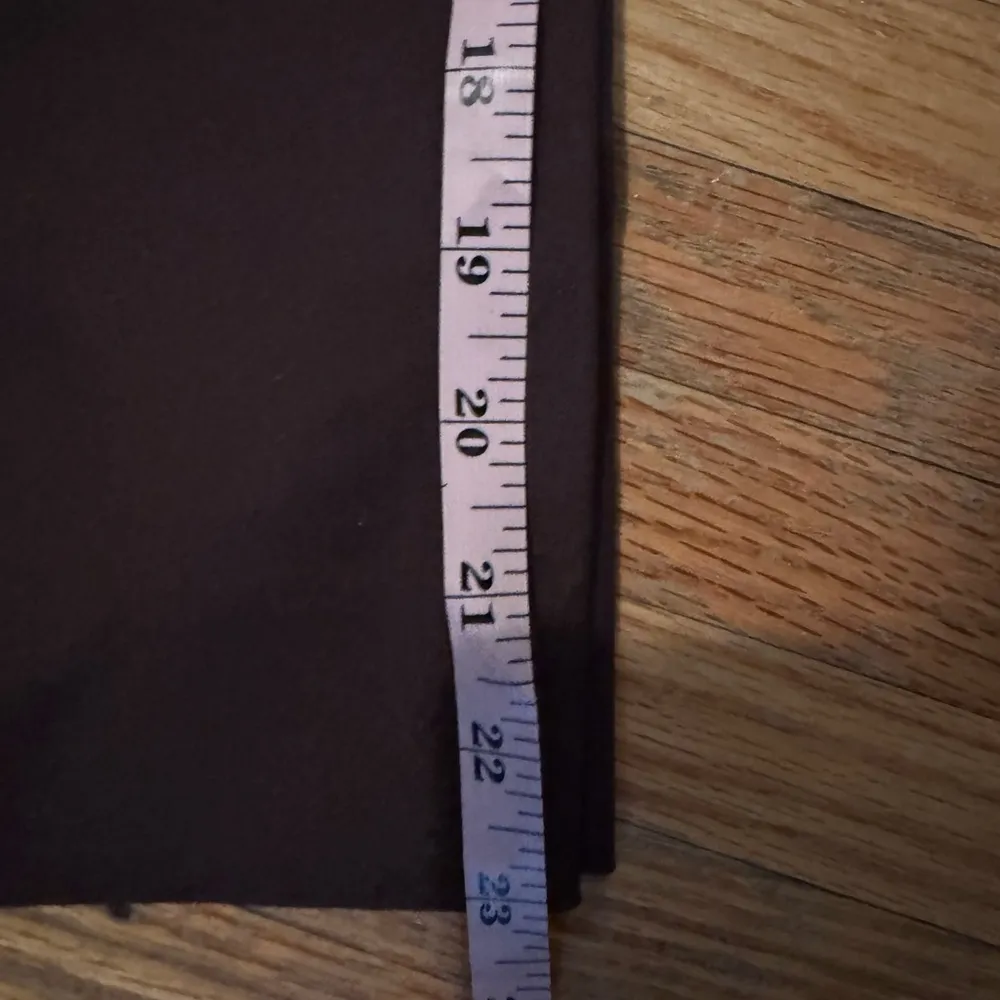 White House Black Market Womens Dark Brown Size 2 Slim Ankle Pants Side Zip - Image 12