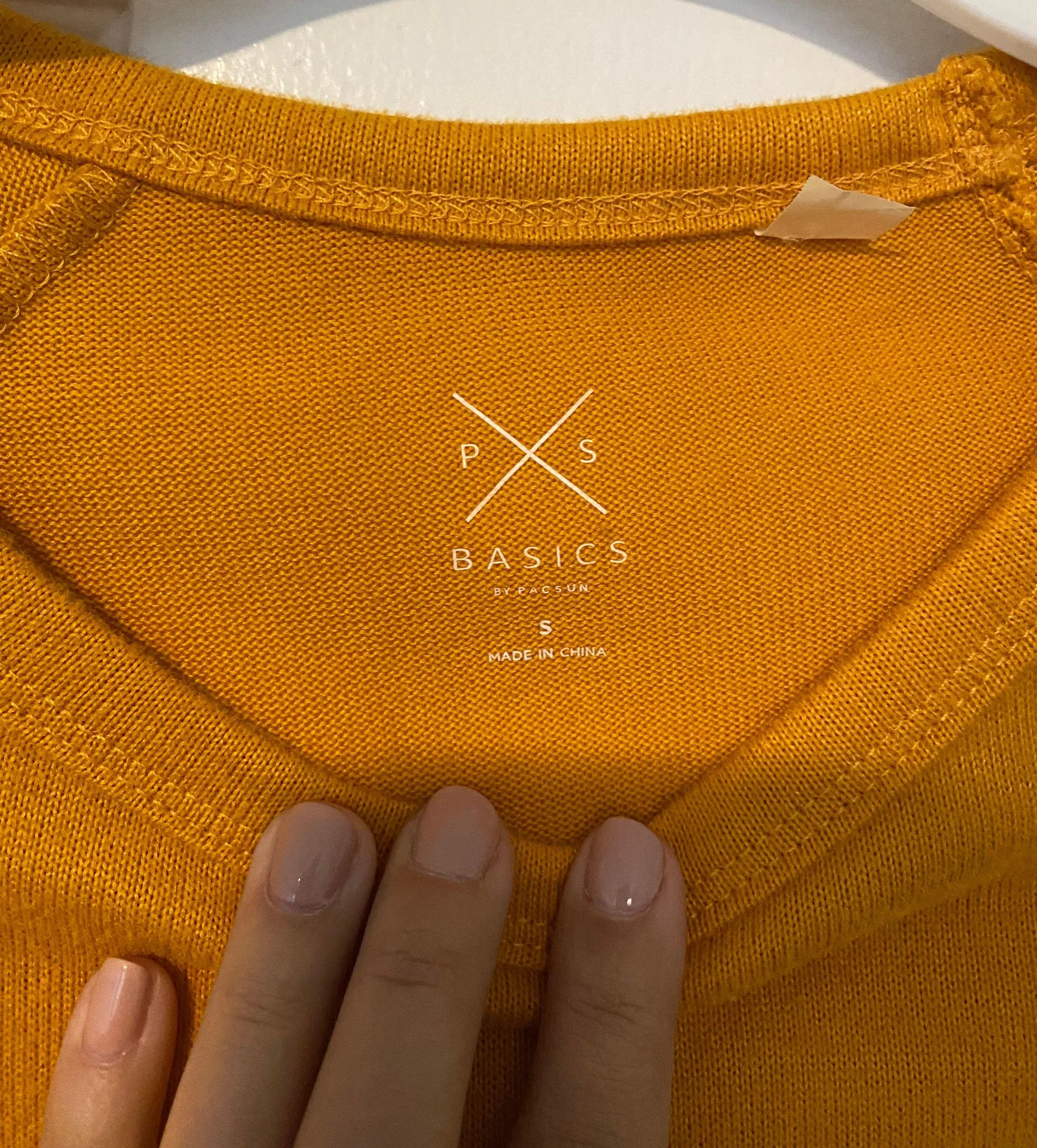 Lightweight Yellow Sweater - Image 3