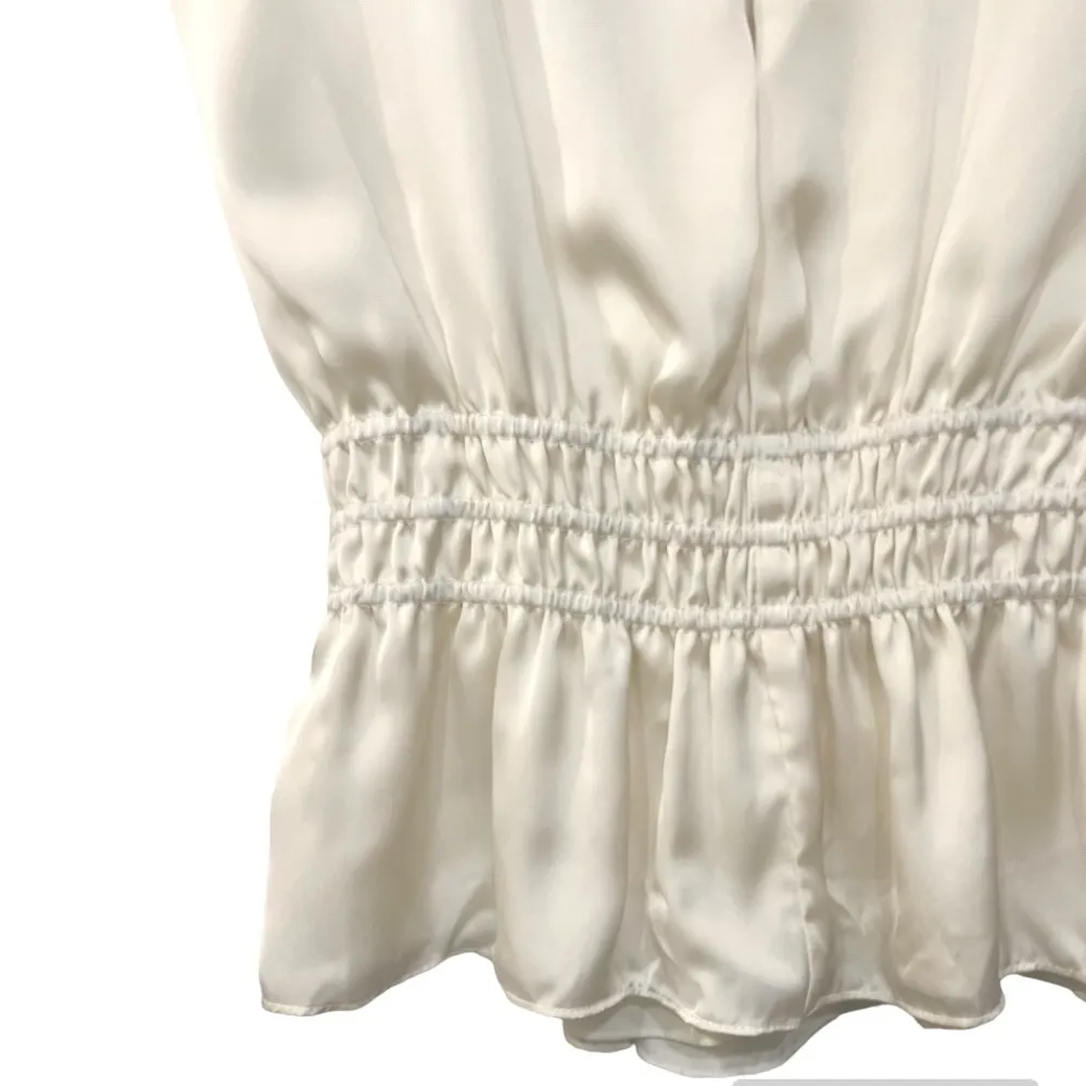 NWT Bailey 44 Giamina Top in Cream Satineffect - Image 7