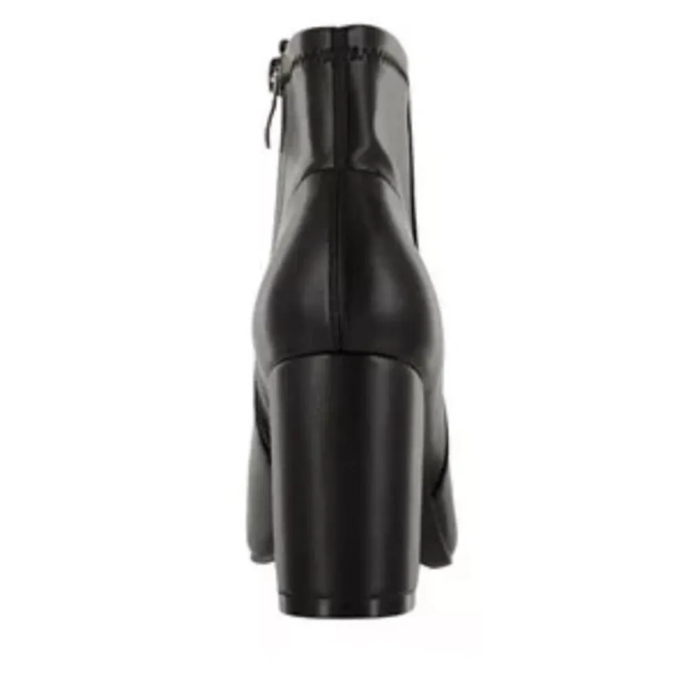 NEW MIA Carla Booties Women’s Size 8.5 Boots Black Chunky Heel Fall Winter - Image 5