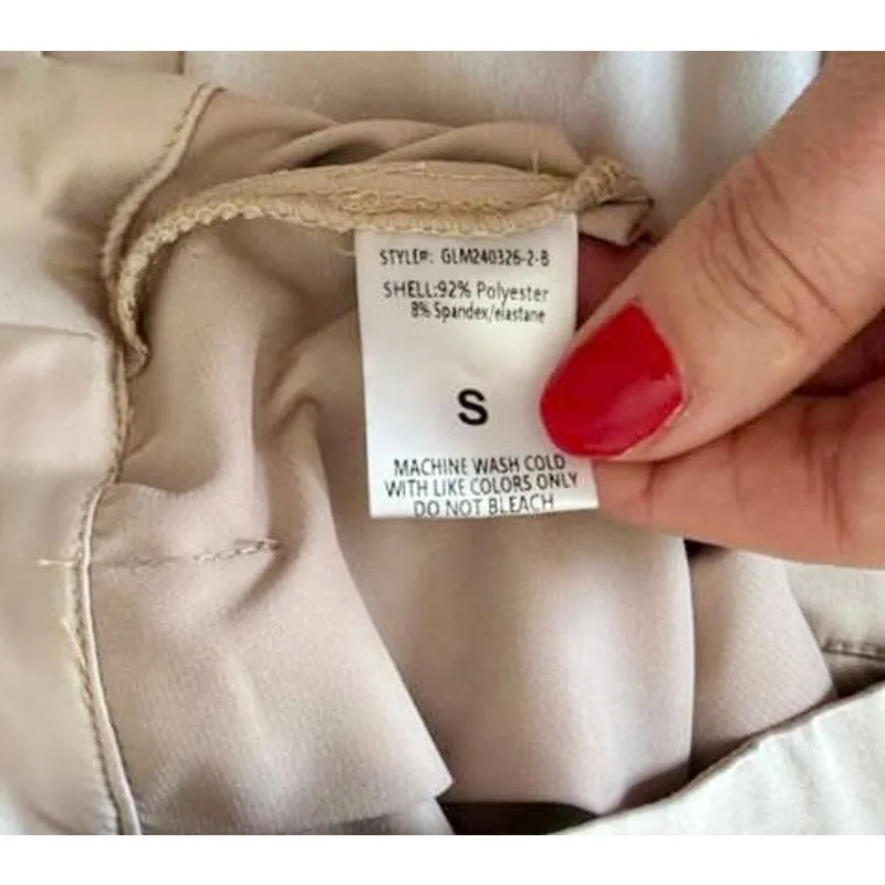 AKIRA Hansel Mocha Satin Palazzo Pant Women's sz. S - Image 9