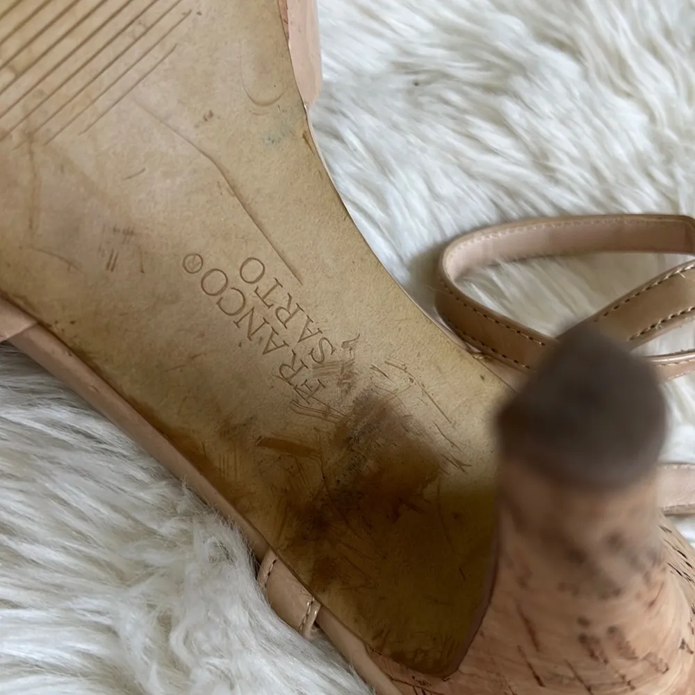 Franco Sarto Nude Heels - Image 8