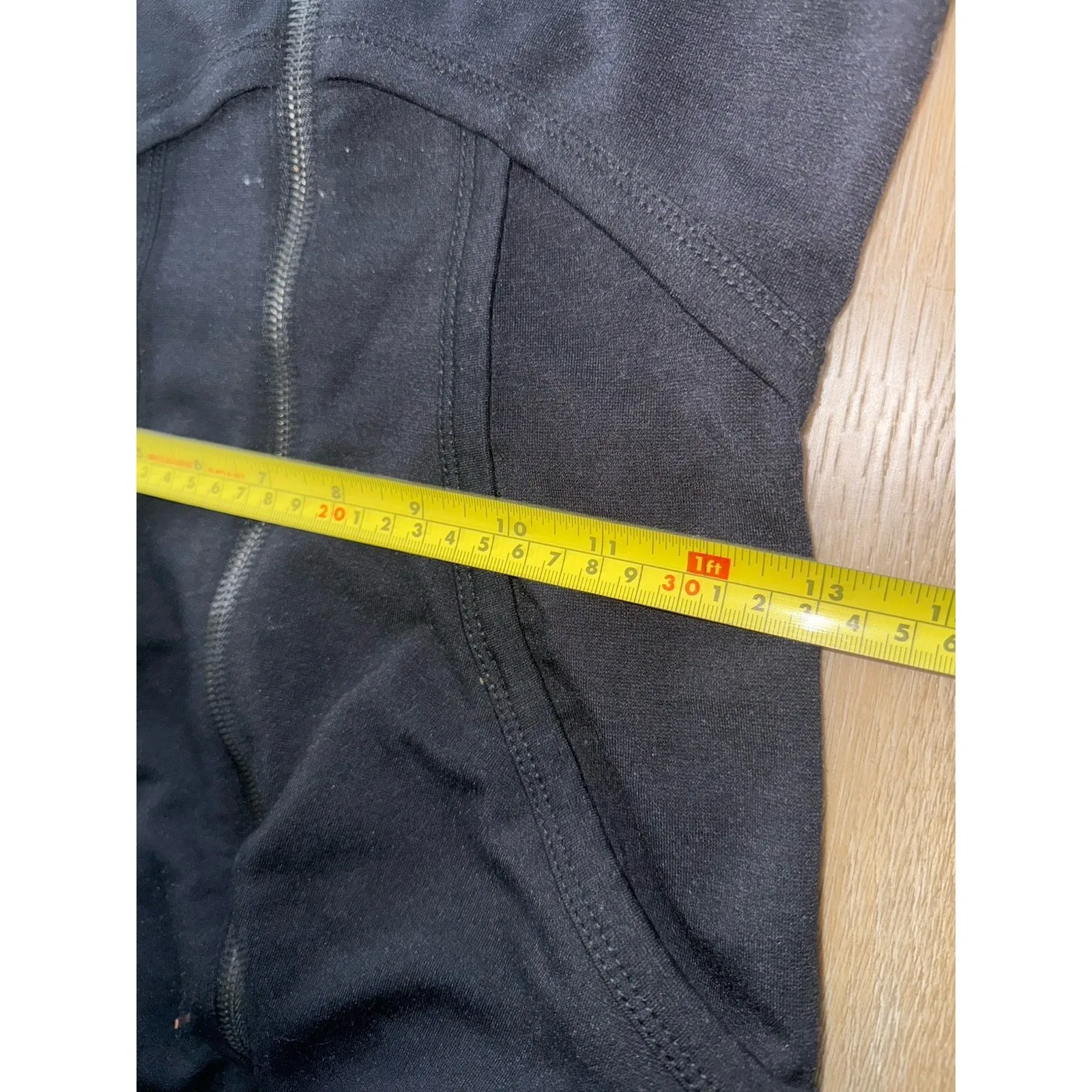 T by Alexander Wang Ponte Front Zip Dress Black Sheath Sleeveless Pocket Mini XS - Image 6