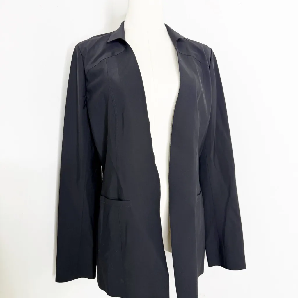 Athleta Women's Classic Cosmic Black Blazer Size 10 - Image 2