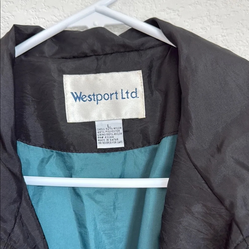 Vintage Westport Green Bomber Jacket with Style - Image 8