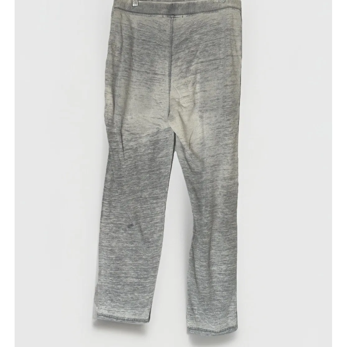 XCVI Wearables Cropped Cotton Pants Womens M Gray Stretch Waist Very Thin - Image 2