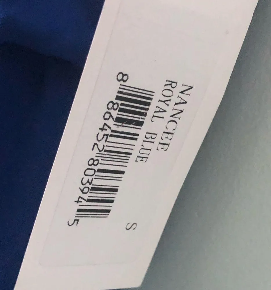 DV Dolce Vita Dress Nancee Blouson Sleeveless Mini Dress Sz S NWT Royal Blue - Image 12