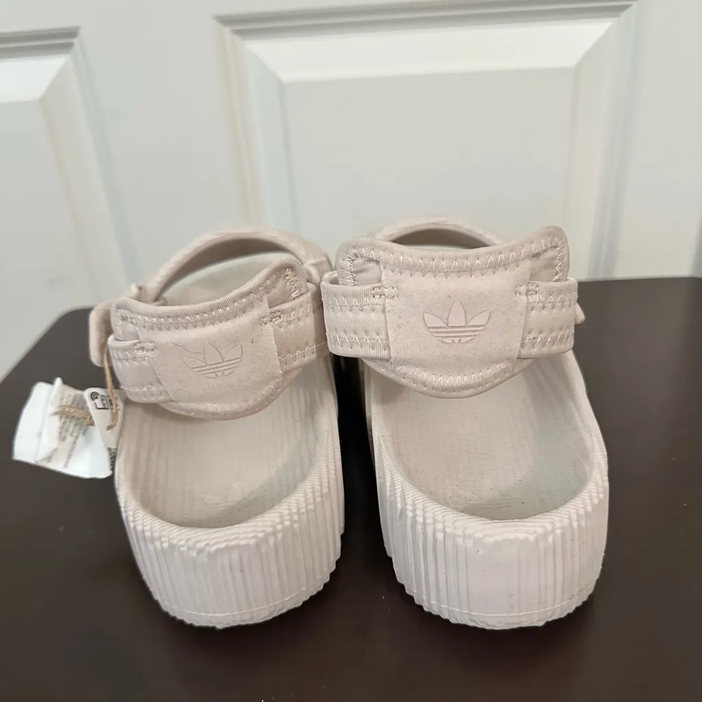 Adidas Adilette 22 XLG Slides Size 10 Shade Putty Mauve - Image 4