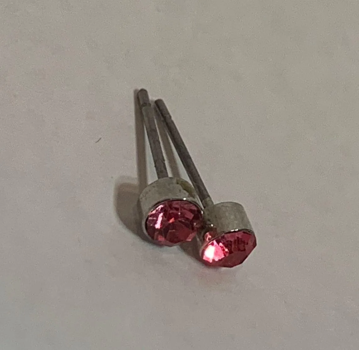 Pink Gem Earrings - Image 3