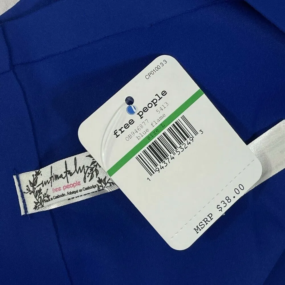 Intimately Nina Bandeau Bra Large Strapless Blue Flame Strapless New - Image 3