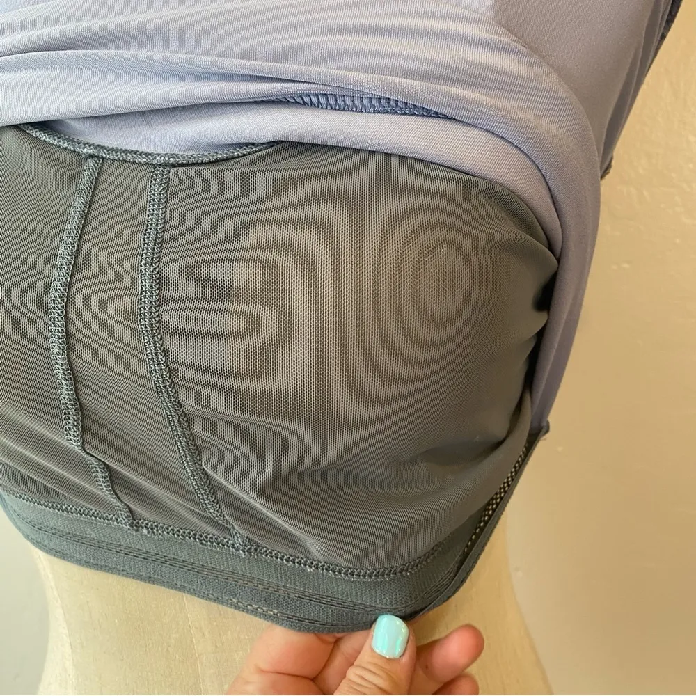 Patagonia Women's Mibra Climbing Tank Top in Monkey Flower Current Blue - Image 8