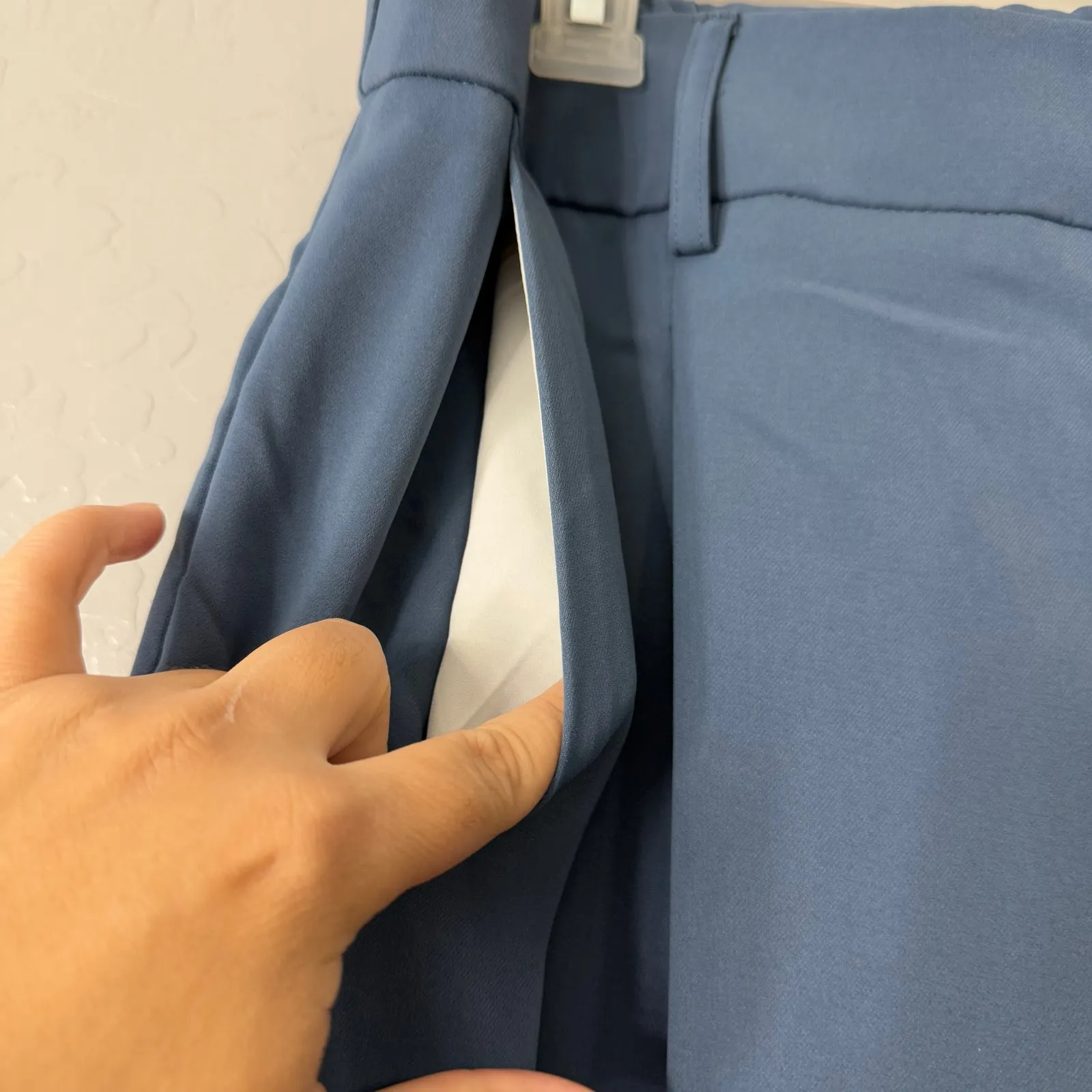 Halara High Waisted Pocket Solid Work Tapered Pants, XL - Image 4