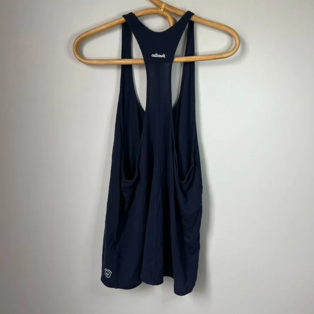 Allbirds Natural Flow Studio Tank True Navy Women's Large - Image 5