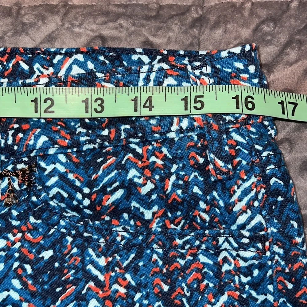 Levi Strauss & Co. multicolor shorts size 12 women’s blue black coral new - Image 5
