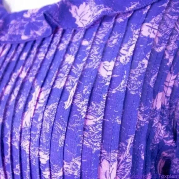 NEW Free People These Dreams purple‎ Mini Dress, XS - Image 8