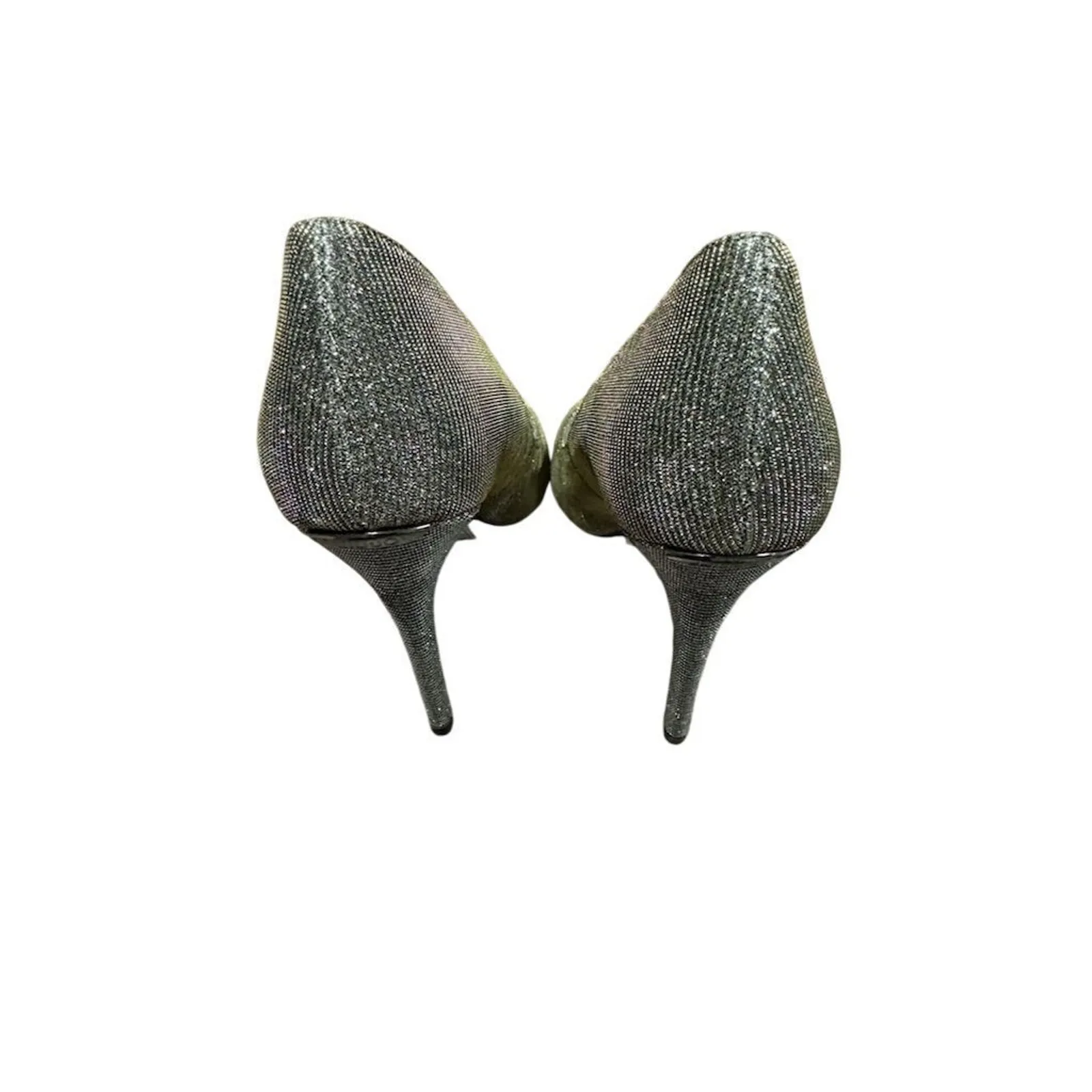 Liu Jo NWOB Women's Silver Glitter Stiletto Pumps Size EU 40/ US 9.5 - Image 8