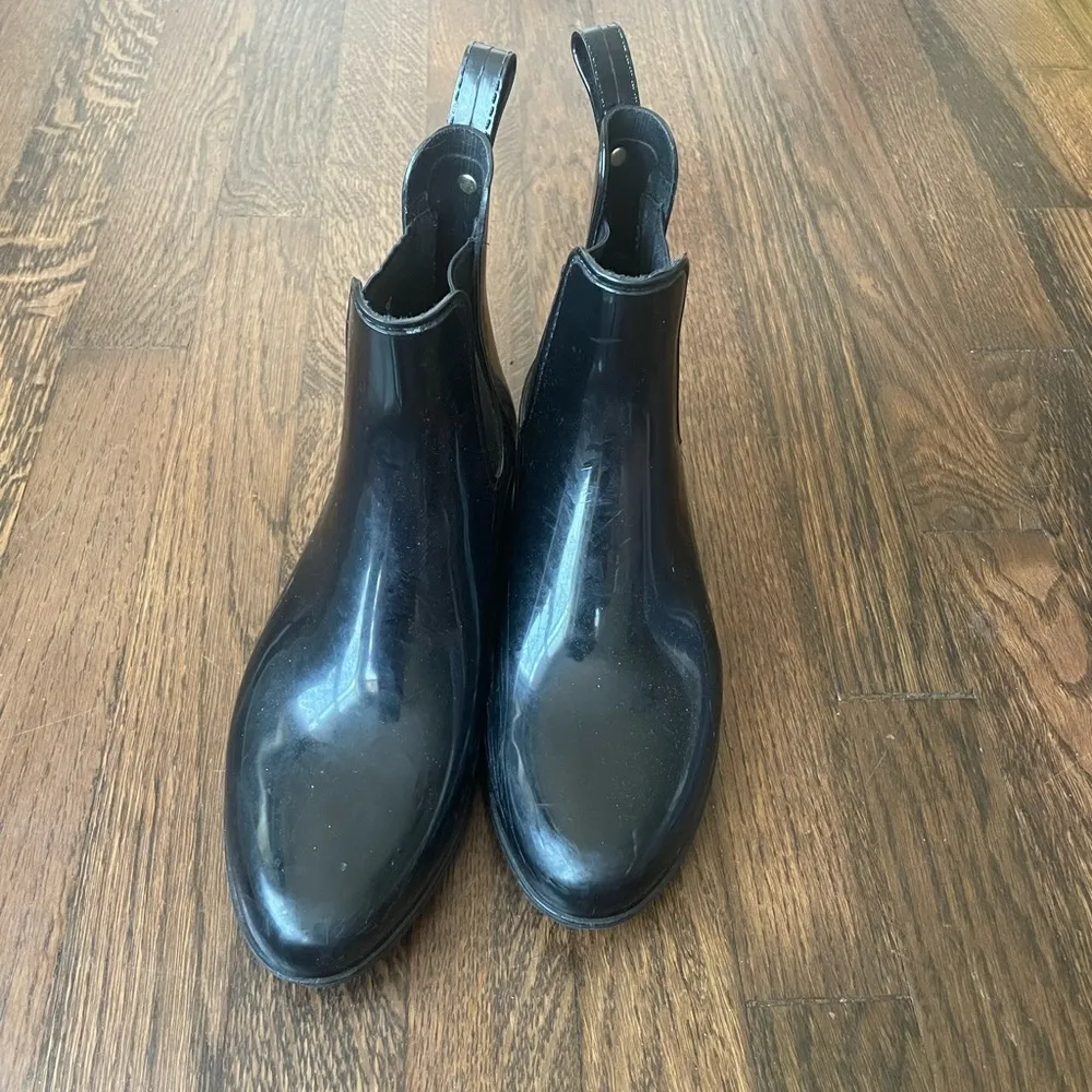 Sam edelman black rain boots - Image 2
