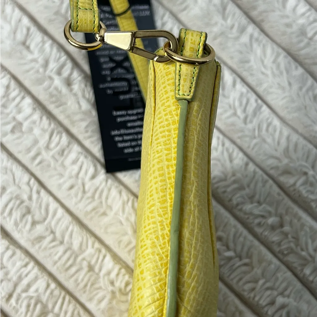 Loewe Vintage Bright Yellow Shoulder Bag AUTHENTIC - Image 12