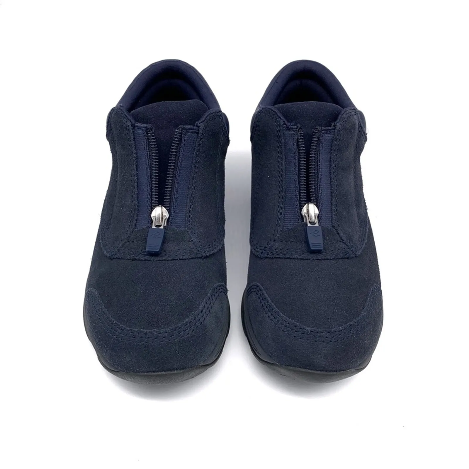 AETREX Suede Ankle Boot Navy 6 - Image 3