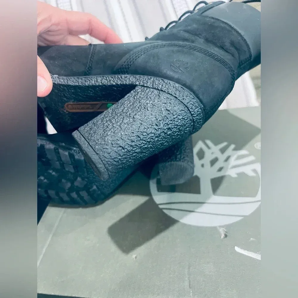 Timberland  Glancy Black Boots women’s size 6 - Image 8