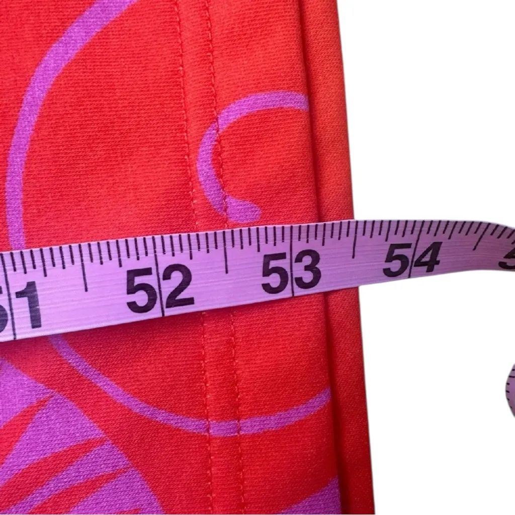 Alden Adair Red Floral Maxi Dress Size S Orange - Image 6