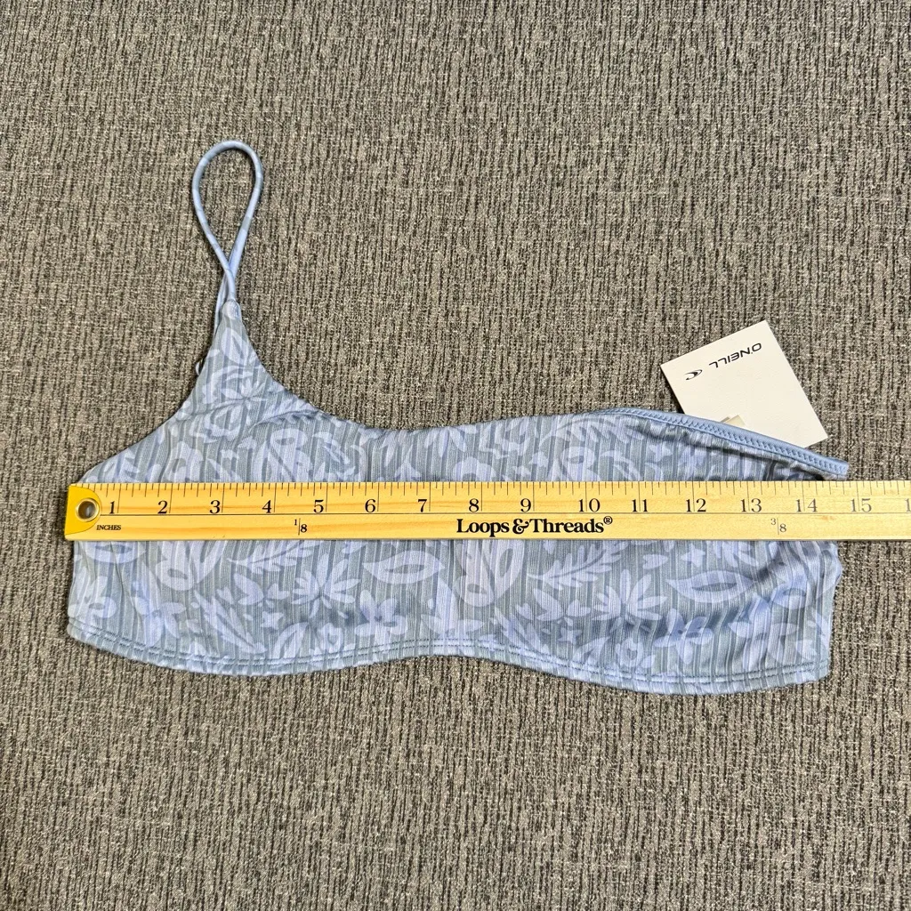 O'Neill O’Neill Atlantic Palm Seal Beach One Shoulder Bikini Top - Image 14
