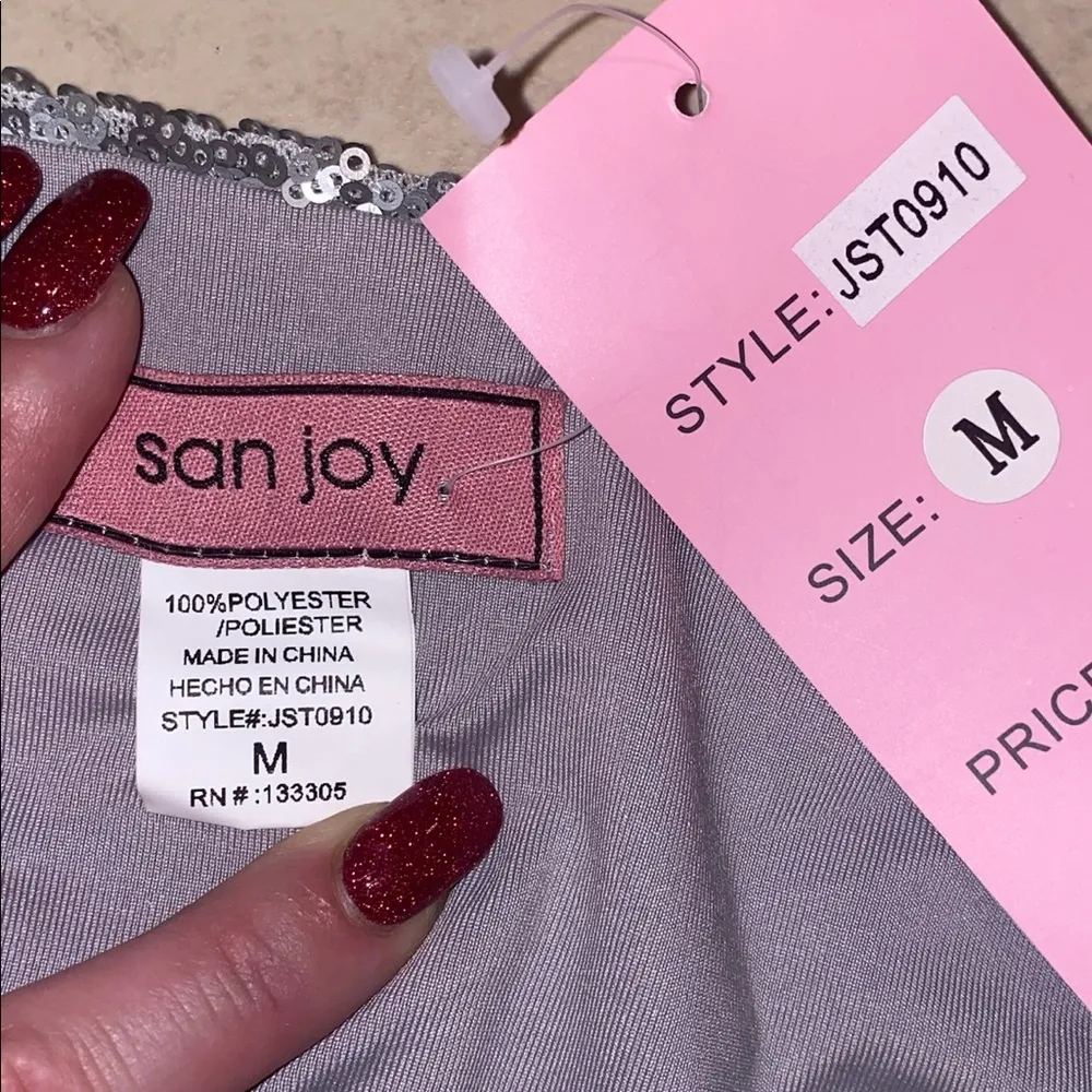 San Joy Sequin bodysuit - Image 6