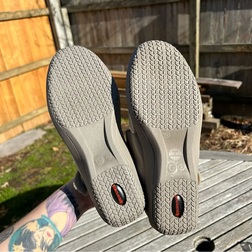 Arcopedico Cosmo Women's Size‎ 43 US 12 Mary Jane Taupe Comfort Shoes - Image 7