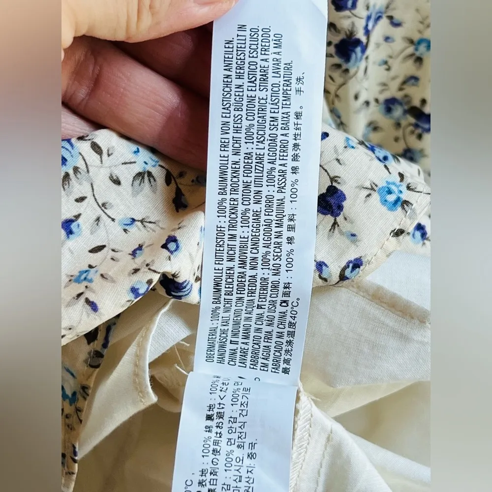 Hyacinth House Tuckernuck Long Sleeve Floral Freesia Mini Dress size XXL NWT - Image 12