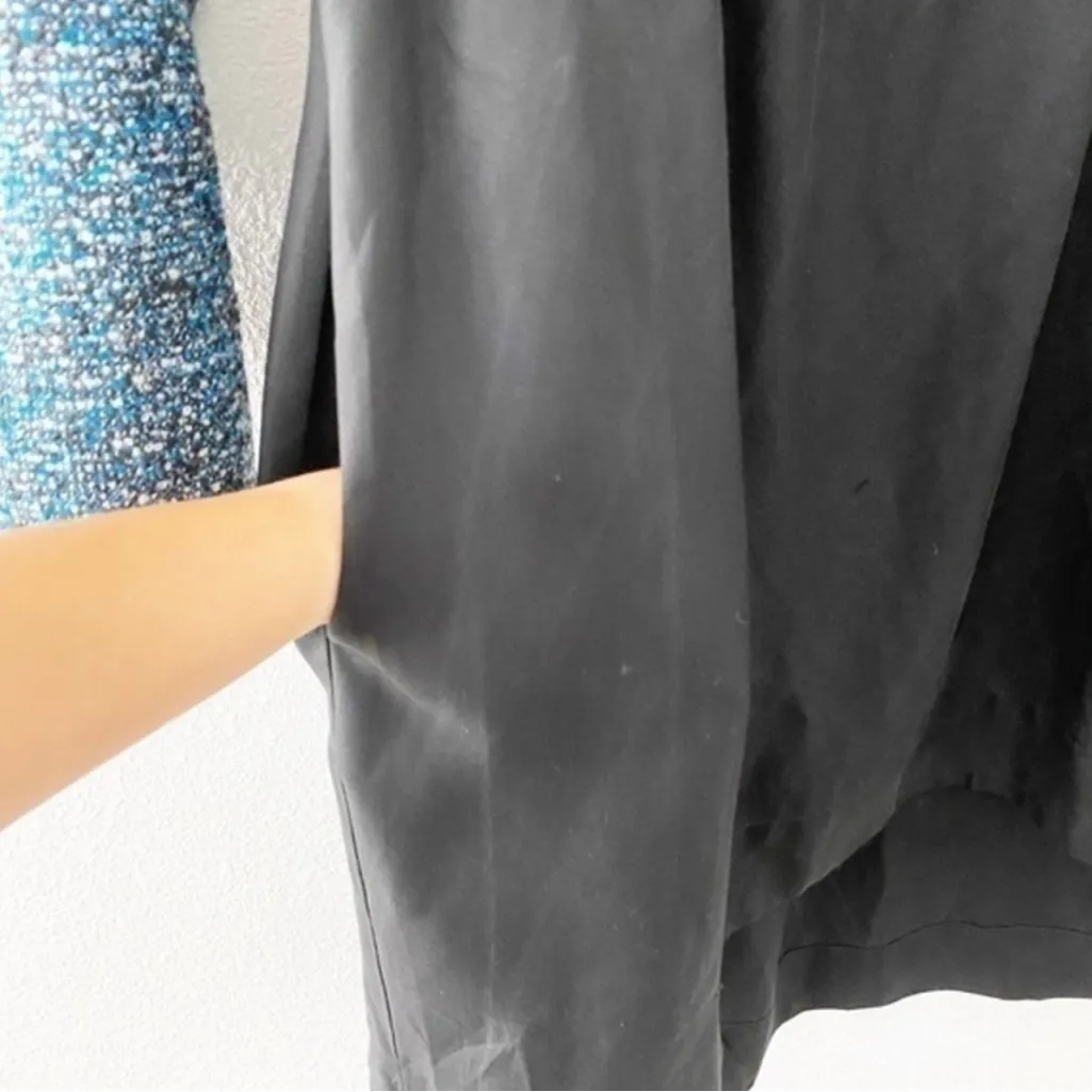 SEA New York Color Block Tweed Dress in Blue Black Size 8 - Image 8