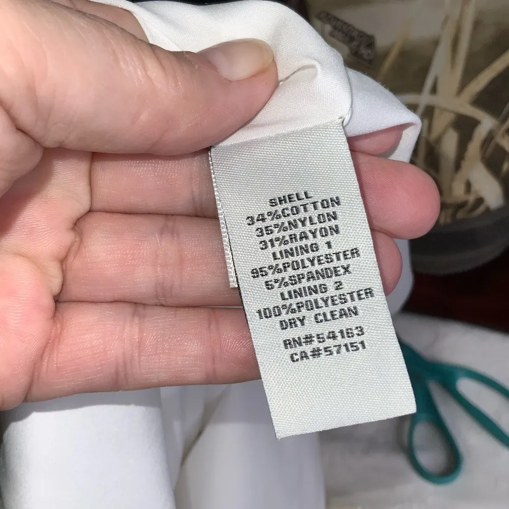 Eliza J Cream Lace Overlay 3/4 Sleeves Sweetheart Special Event Dress Size 2 - Image 11