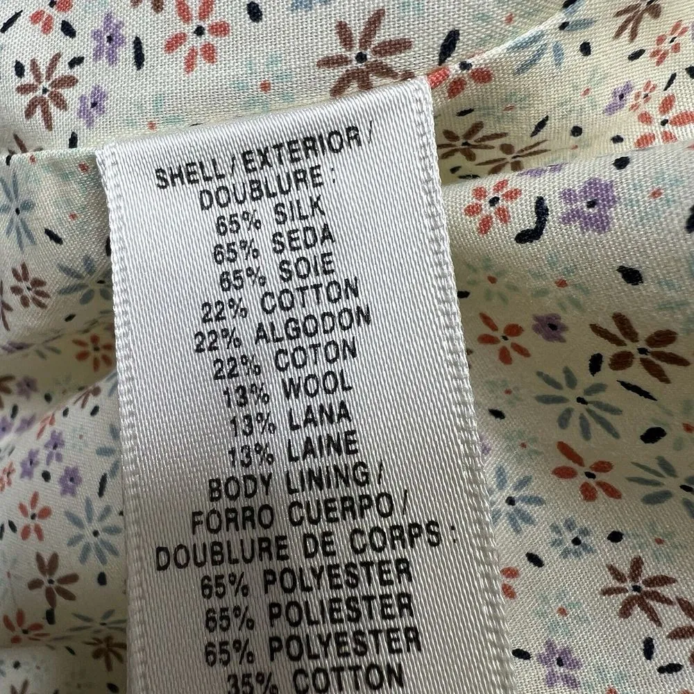 Penguins Original by Munsingwear Coat Size 4 Mod Go Go Preppy Classic Silk Blend - Image 14