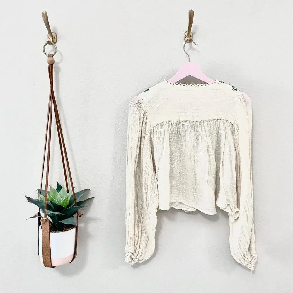 Jen's Pirate Booty Paradise Belen Long Sleeve Top Size S - Image 9