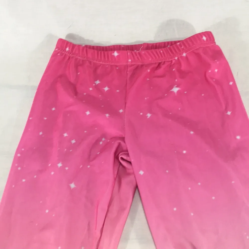 Star and Tree Leggings, Pink, Small - Image 6