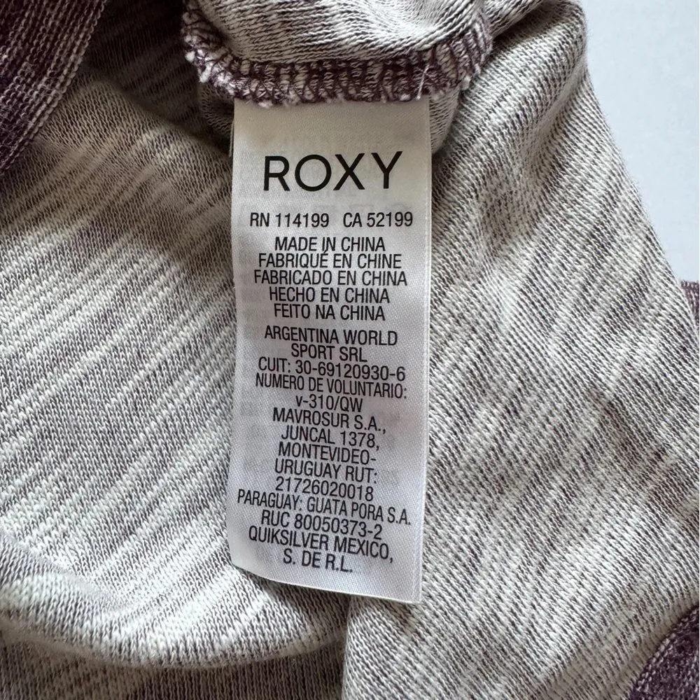 Roxy  Size Boomerang Love Pullover Sweater Faded Purple Small - Image 6