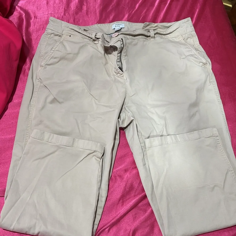 Crown & Ivy Khaki Pants - Image 3