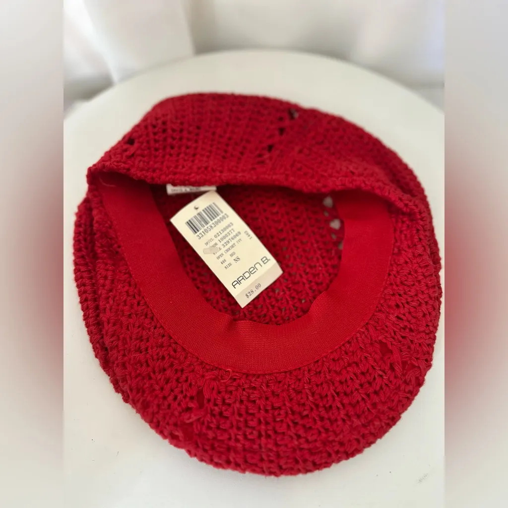 David and Young Bold Red Knit Hat (906) - Image 6