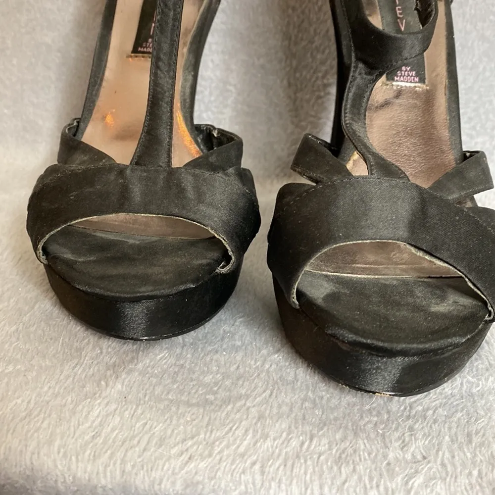 Steven by Steve Madden Haylow Black Heel Size 7 - Image 7