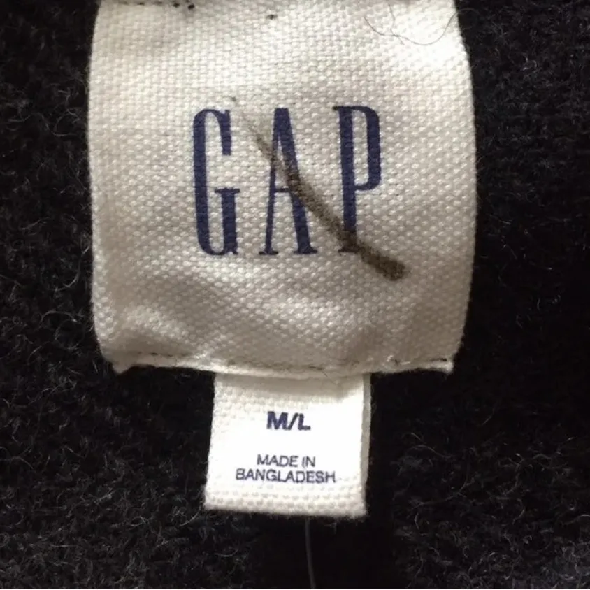Vintage Gray Mohair and Alpaca Belted Poncho from the Gap - Image 11