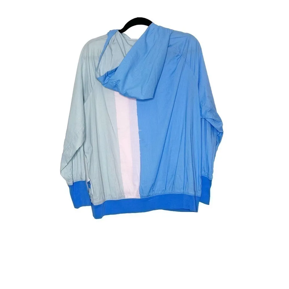 NWT Marc by Marc Jacobs Coverup Swimwear Hoodie Conch Women's Blue Multi XS/S - Image 2