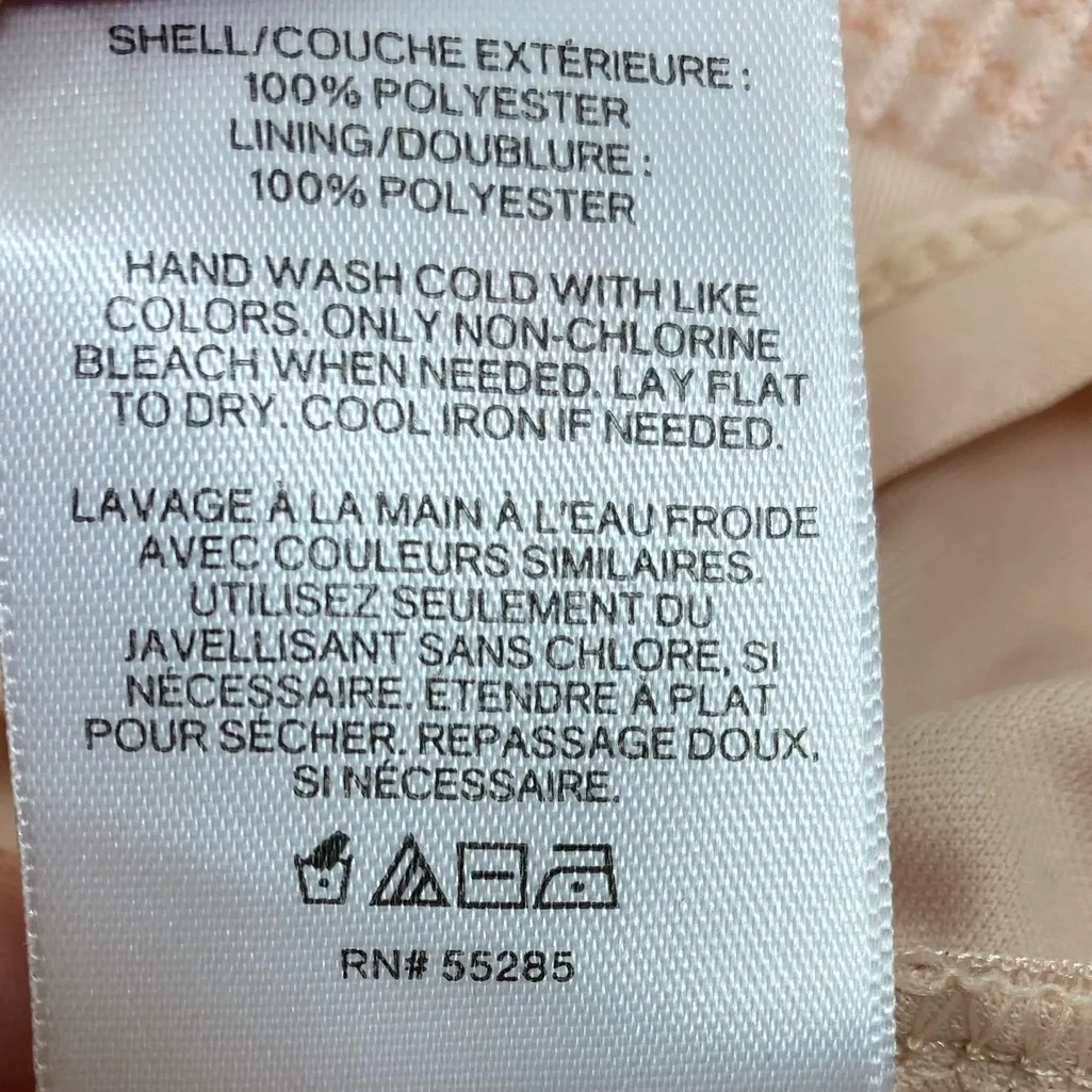 Express Women’s L Sequin Cami Rose Gold Spaghetti Strap Party Glam Tank Top - Image 5