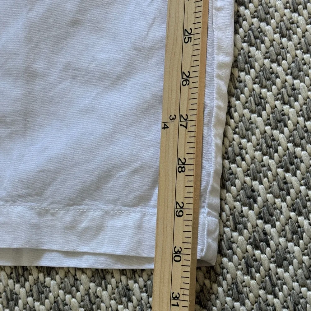 Eileen Fisher Linen Blend Pants Size 10 Women Casual Comfort Lightweight Beach - Image 9