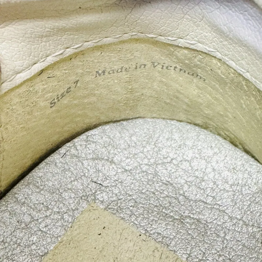 Dolce Vita Zoel Mixed Media Calf Hair Gold Mid Top Sneaker Women’s Size 7 - Image 7