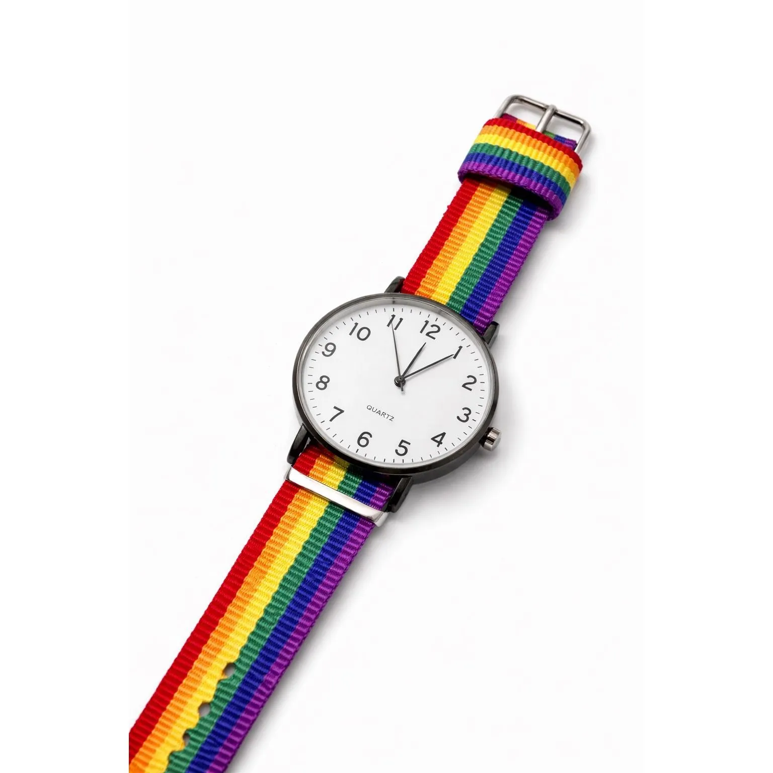 Rainbow Pride Watch + Sunglasses + Bracelet Set | Quartz Watch | LGBTQ+ Red - Image 2