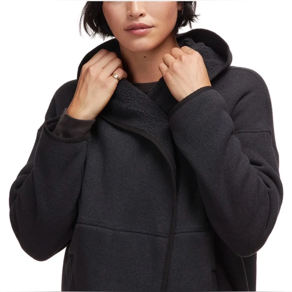 The North Face Crescent Wrap Fleece Hoodie Jacket - Image 2