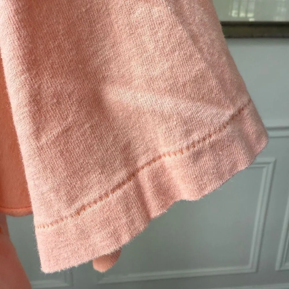 Vintage 80s Jim Benton Sheep Dog Puppy Cartoon Single Stitch Tshirt M Orange Size M - Image 6