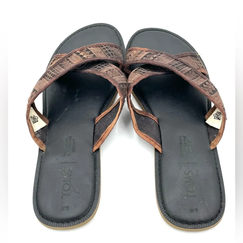 TOMS Brown Sandals Size 8 Women’s - Image 2