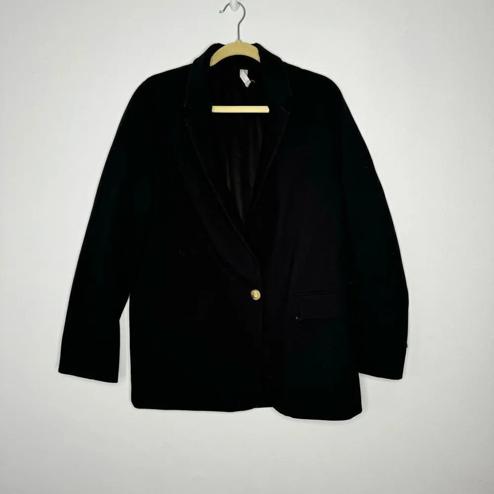 Vince  Single Breasted Blazer in black size XL - Image 2