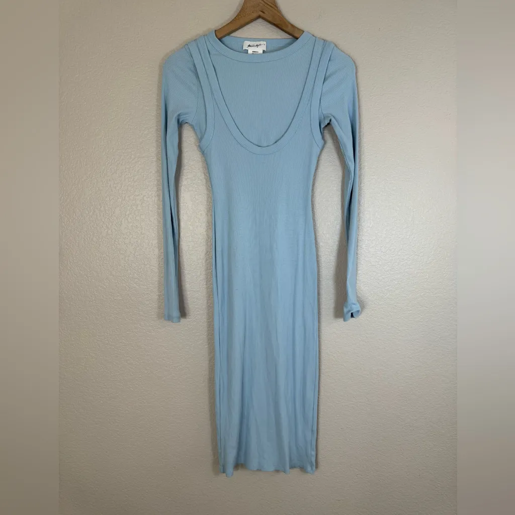The Line By K Adbiel Dress in Powder Blue size Small Revolve - Image 7