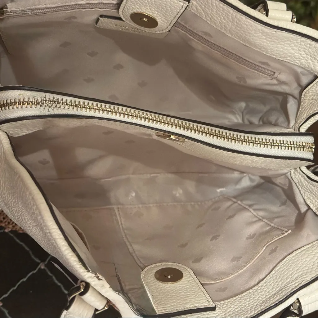 Kate Spade Jackson Straw Medium Satchel Purse♠️♠️♠️♠️ - Image 11